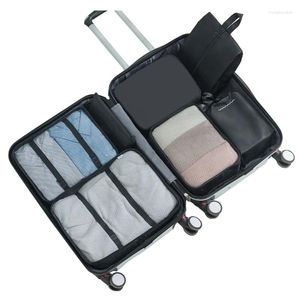 Opbergzakken Verpakking voor reisbagage Organizer Tas Accessoires Essentials Cubes Carry
