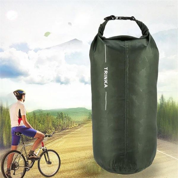 Bolsas de almacenamiento portátiles 8L 40L 70L 3 Capacidad opcional Polla de saco de bolso seco impermeable para acampar el uso de la navegación