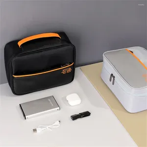 Sacs de rangement Sac portable pour le câble de souris numérique USB Organisateur électronique Gadget Case de voyage Mobile Chargeur Holder Accessoires Pouche