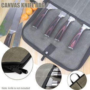 Opbergtassen draagbare tas multifunctioneel canvas met slots voor mannen koken geschikt reizende werkende camping