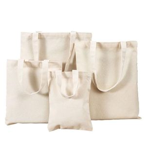 Opbergtassen Draagbare canvas tas Boodschappenhandtas Opvouwbare stoffen draagtas Winkeltassen voor vrouwen Doekorganisator Droplevering Huis Tuin Ho Dhmg4