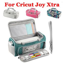 Sacs de rangement Boîtier de transport portable avec plusieurs poches pour Cricut Joy Xtra Sac Machine de coupe intelligente imperméable