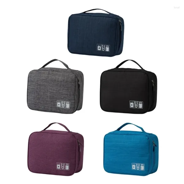 Sacs de rangement sac numérique portable gadget usb étanche du câble électronique appareils accessoires multifonctionnels