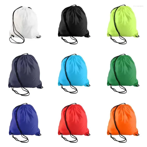 Bolsas de almacenamiento mochila portátil mochila impermeable gimnasio al aire libre sports zapatero shitebe de hombro