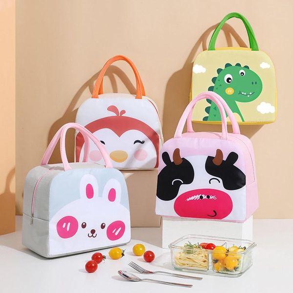 Sacs de rangement Portable Isulate Toivas Sac à lunch Thermal Food Picnic Color Carry Travel Travel For Kids
