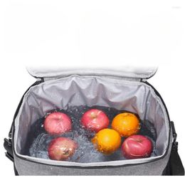 Sacs de rangement sac à lunch Portable tissu Oxford isolé pour l'école voyage bureau extérieur maison organisateur