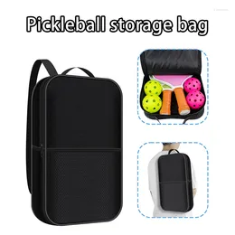 Sacs de rangement Portable Pickleball Raquette Sac Paddle Sac à dos Fourre-tout Ballbag Support de transport Kit cadeau en plein air