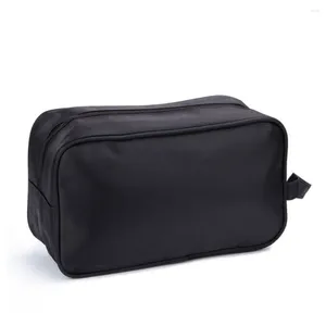 Sacs de rangement portables rasage maquillage anti-rayures hommes femmes voyage trousse de toilette salle de bain grande capacité noir organisateur extérieur