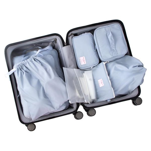 Sacs de rangement pour chaussures portables, ensemble de sacs pour vêtements, réutilisables, imperméables, sous-vêtements de voyage, articles ménagers nécessaires, 50 rangements