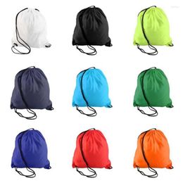 Sacs de rangement Portable Sports Sac à dos épaississant Oxford Trawstring sous-vêtements Sac de voyage Sage de voyage Organisateur imperméable