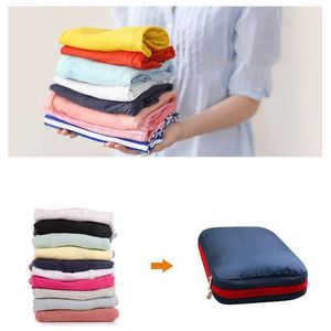 Sacs de rangement Portable Travel Extended Compression Bag Multicolor Imperméable et anti-émeute Double couche BagStorage