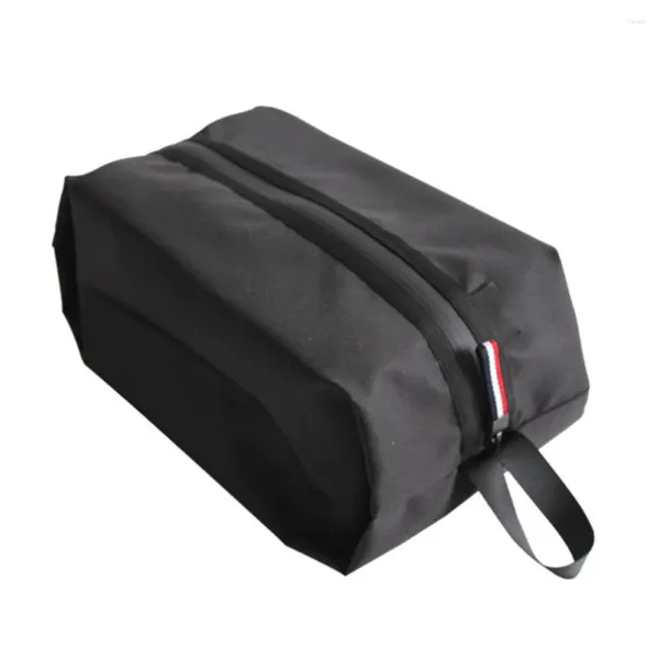 Sacs de rangement Portable imperméable à l'eau en plein air avec fermeture éclair chaussures sac multifonction organisateur de voyage anti-poussière maison garde-robe pochette pliable