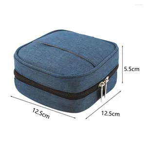 Sacs de rangement sac de casque premium Câble d'alimentation réutilisable Article de fermeture de fermeture à glissière