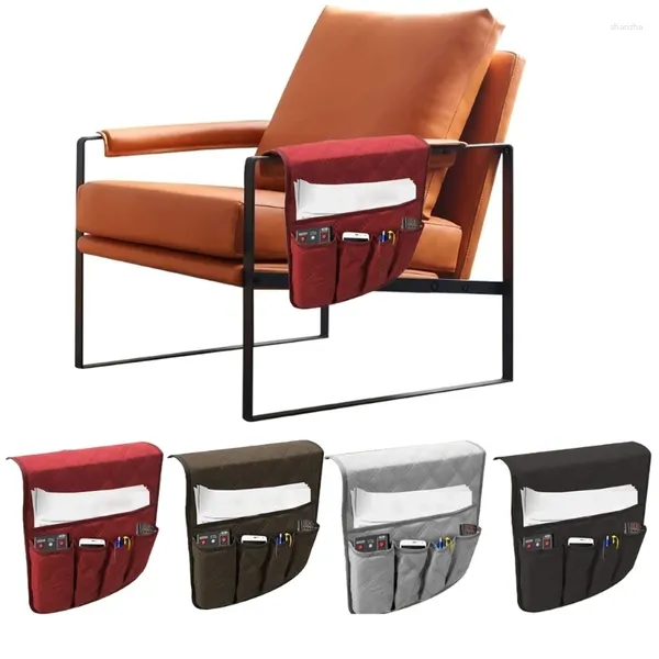 Sacs de rangement Pocket Reckin pour canapé et télécommande en fauteuil à distance 5 poches