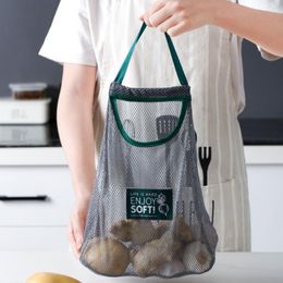Opbergtassen herbruikbaar mesh produceren wasbaar fruit en groenten eco boodschappentocht keukengereedschap bagsstorage