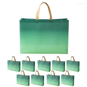 Sacs de rangement réutilisables Shopping sac pliable sac à main Portable pour les cadeaux vos amis et organiser l'achat de nourriture