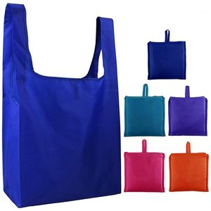 Opbergzakken Herbruikbare Winkelen Set van 5 stuks, kunnen worden gevouwen in Boodschappentassen, tassen, geschikt voor s
