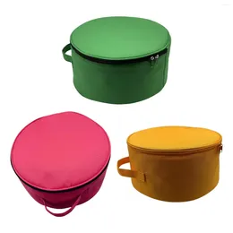 Sacs de rangement Sac de cosmétique ronde ventilateur durable pour les activités de camping Jardinage