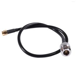 Opbergzakken RP-SMA Male naar N Type Female Connector Kabel Zwart 40CM