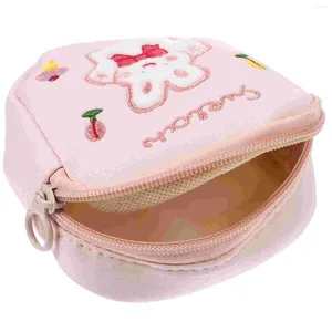 Opbergtassen Sanitair zakje Napkin Periode Pad Menstrual Tampon Organisator Pads Holder Liner Padbag Cute Portable Mini ritshanddoek