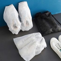 Bolsas de almacenamiento zapatos Organizador de armario de bolsas no tejidas Viajes portátiles de bolsillo impermeable