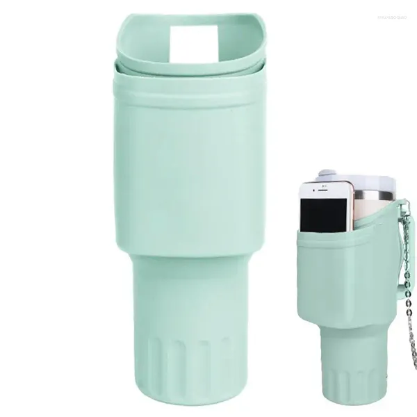 Sacs de rangement Manchons en silicone pour gobelers Spill Stopper Boot Water Bottle