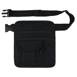 Сумки для хранения Sleek Design Server Fanny Pack Pack Pack Сумка для талии Регулируемая ремешок для очистки застежки для ресторанов для ресторанов серверов