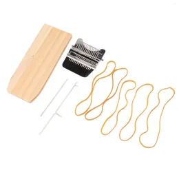 Opbergzakken Kleine weefsels Kit Reparatie Tool Fun veelzijdige handige handige handcoördinatie met 14 haken voor Scarve Beginner