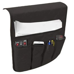 Sacs de rangement Accoudoir de canapé avec 5 poches Porte-gobelet Plateau Canapé Fauteuil Sac suspendu pour TV Télécommande Dropship Drop Livraison Accueil Otlqf