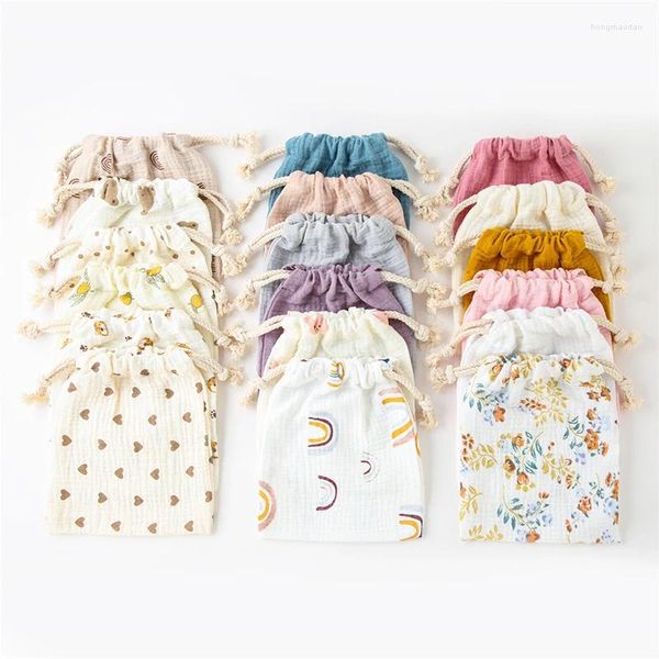 Sacs de rangement String Sac à couches Bébé Jetable Confort Salive Serviette Sac à main Garçons Filles Bouteille Chariot Suspendu