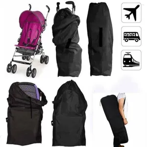 Bolsas de almacenamiento Cubierta Cubierta protector de nylon Carry Bag Black Luggage Pushir Viaje