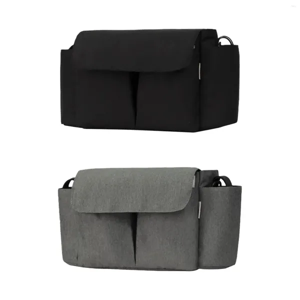 Sacs de rangement Sac Organisateur Sac Accessoires pour bébé Maman pratique pour les verres de couches de serviette tissulaire Essentials