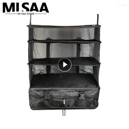 Sacs de rangement Tier 3 Équipement de voyage pliable pliable et durable accessoires pratiques pratiques Sac à bagages de haute qualité