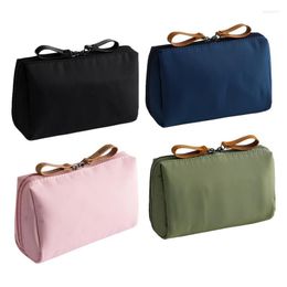 Bolsas de almacenamiento Bolsa de aseo para mujeres Maquillaje portátil e impermeable Mini bolsa de cosméticos Viaje Uso diario