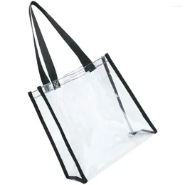 Sacs de rangement Sac de piscine transparent Portable toitrable sac à main Multi-fonction Organisateur de voyage de voyage Clear Makeup Salle de bain Douche à main