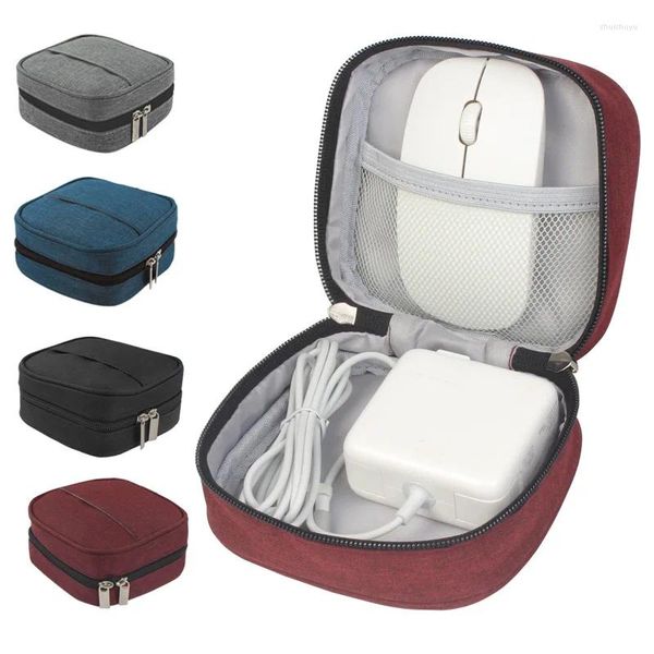 Sacs de rangement Travel Sac numérique Adaptateur carré de données Power Câble Câble de casque Souris étanche Organisateur ACCESSOIRES D'ORGANISATION ACCESSION