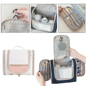 Sacs de rangement Travel Hanging Cosmetic Sac à l'épreuve de l'eau grande organisation de toilette Femme Femme Maquillage Accessoire Pouche de bonne qualité Lavage