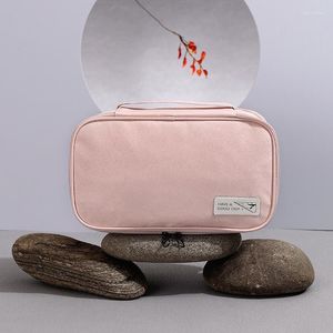 Opbergtassen reizen draagbare tas voor ondergoed zipper cosmetica make -up toiletartikelen organisator sokken slipje bh handtas