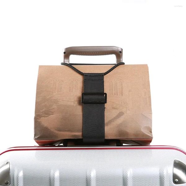 Bolsas de almacenamiento Viaje Correa de equipaje portátil Maleta Embalaje Cinturón fijo Accesorios de seguridad ajustables