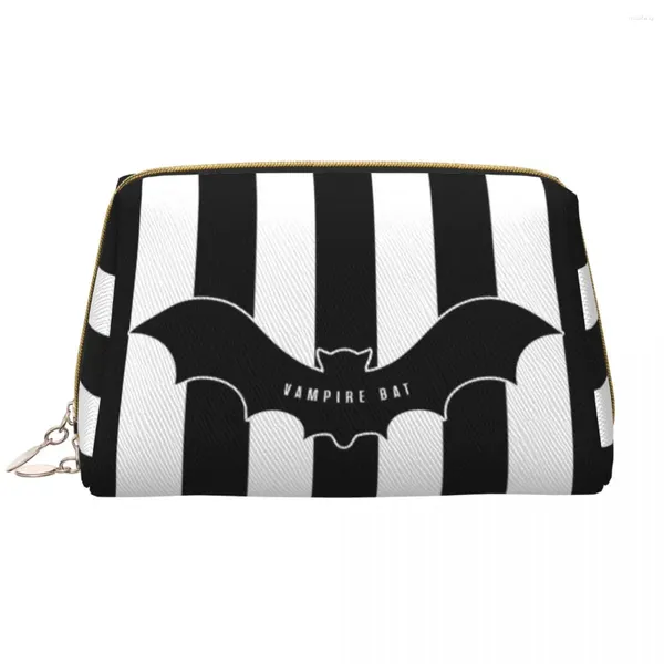 Bolsas de almacenamiento Bates de vampiros de viaje Bag Kawaii Halloween Goth Ocult Magno Cosmético Organizador Cosmética Mujeres Beauty Dopp Box