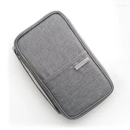 Bolsas de almacenamiento billetera de viaje titular de pasaporte familiar creative impermeabilizador de documentos accesorios de la caja accesorios de bolsas sn