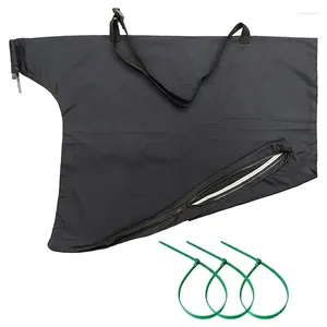 Sacs de rangement universels, sac de souffleur de feuilles, chute de vide, fond pliable, poubelle de feuilles mortes, nettoyeur de pelouse, jardin