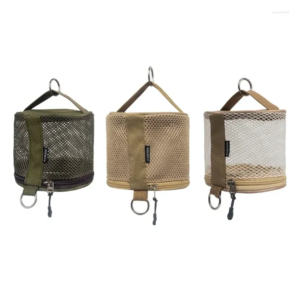 Sacs de rangement Solder de boîte de soie murale universelle Perfection pour la voiture à domicile Utilisez un sac en papier roule de randonnée de la tente de camping W3JE