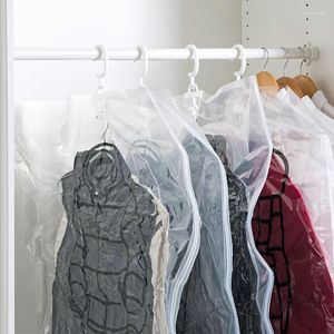 Opbergtassen Vacuüm compressietas om te besparen ruimte opvouwbare kleding kan een down jas suite kledingstofvrije deksel met handpomp met handpomp