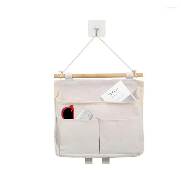 Sacs de rangement Organisateur de sacs muraux pour portes réutilisables avec poches Closet Home salon chambre