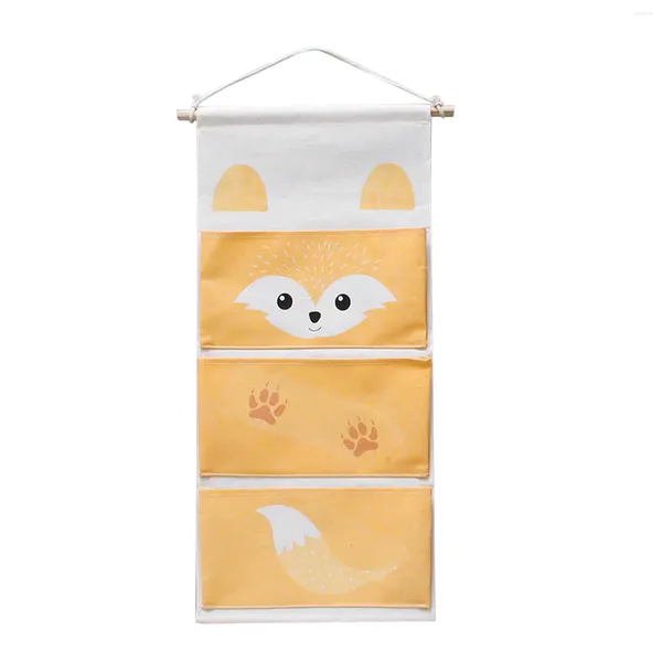 Sacs de rangement Sac de suspension 3 Hangage de poche salle de bain Baby Baby Pliage Organizer VIS