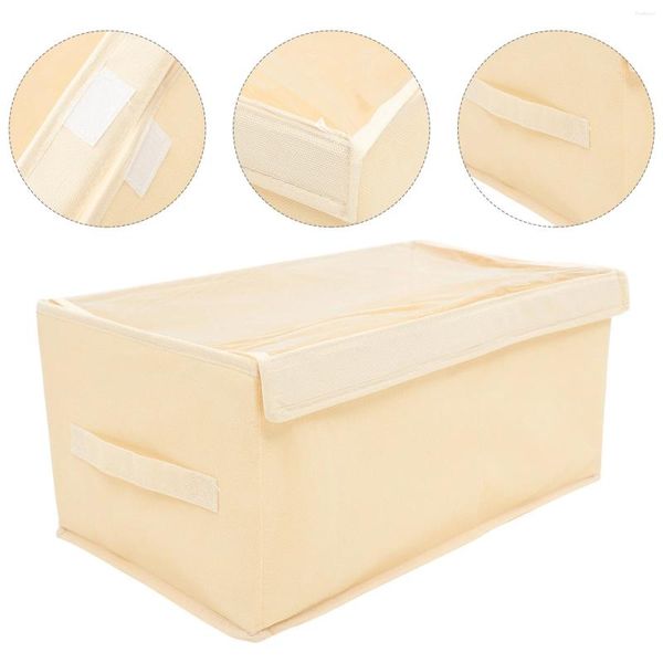 Bolsas de almacenamiento Caja de guardarropa Contenedor de ropa Organizador para el hogar Contenedor de escritorio Ropa para contenedores de PVC para dormitorio