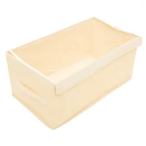 Opbergzakken Garderobedoos Kratbakken Containers voor kleding Kleding Thuisorganisator Pvc Organiserende mand Desktop