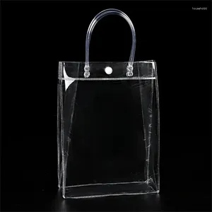 Sacs de rangement Lavage des sacs transparents transparents et pratiques à la mode
