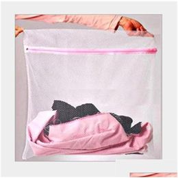 Sacs de rangement lavage hine Bag ￠ linge sp￩cial ￠ usage sp￩cial Protection en tissu fin filet Sac de rangement de voyage doux mti 1 2zm f2 Drop livraison hom dhdvf